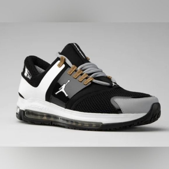 Jordan Other - Rare Jordan Alpha Trunner Max Black White Metallic Gold Grey Men’s 8 Damaged